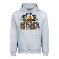 Heather Grey one hot mama Urban Hoodie - CowhideDigitalArt