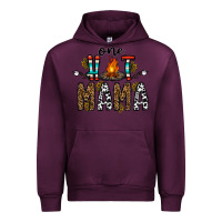 Mauve Wine one hot mama Urban Hoodie - CowhideDigitalArt