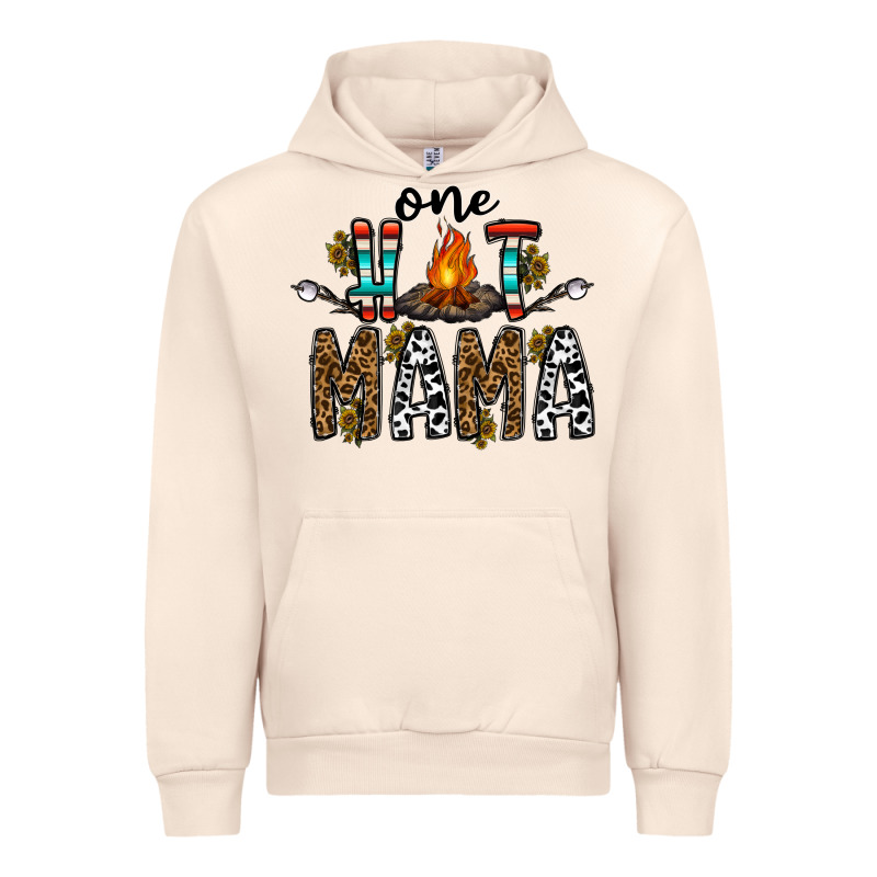 One Hot Mama Urban Hoodie by CowhideDigitalArt | Teevron