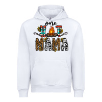 White one hot mama Urban Hoodie - CowhideDigitalArt
