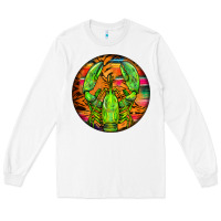 White lobster Long Sleeve Tee - BarkalooDesign