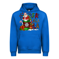 Cobalt fa la la la la christmas santa claus coffee cup Urban Hoodie - FaDigitalArtStudio