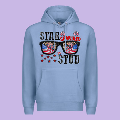 Star Spangled Stup Premium Hoodie Designed By Cowhidedigitalart