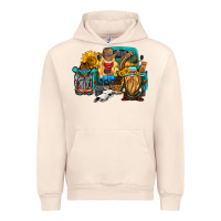 Sandshell western Truck with gnomes Urban Hoodie - HRA Design Shop