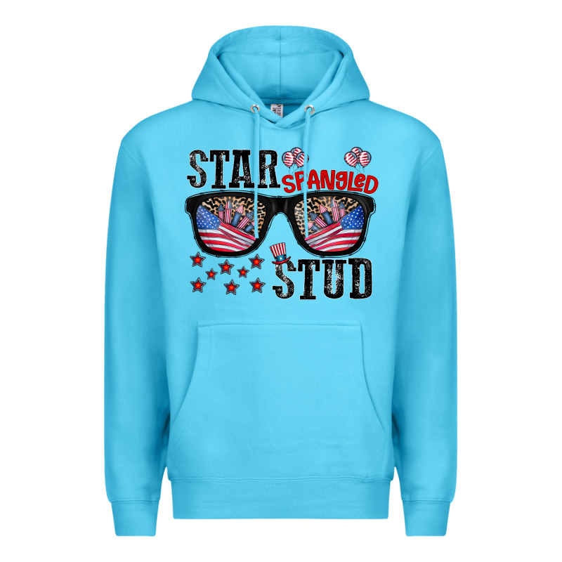Star Spangled Stup Premium Hoodie by CowhideDigitalArt | Teevron