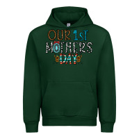 Forest Green our 1 st mother's day Urban Hoodie - CowhideDigitalArt