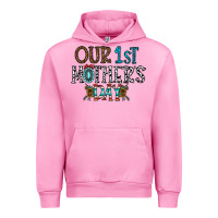 Fuchsia Pink our 1 st mother's day Urban Hoodie - CowhideDigitalArt