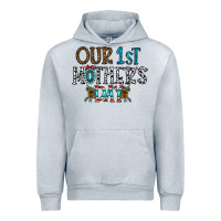 Heather Grey our 1 st mother's day Urban Hoodie - CowhideDigitalArt