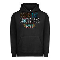 Pigment Black our 1 st mother's day Urban Hoodie - CowhideDigitalArt