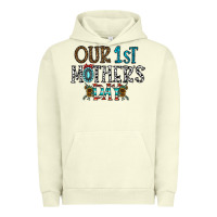 Pigment Pistachio our 1 st mother's day Urban Hoodie - CowhideDigitalArt