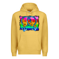 Antique Gold lgbtq gender gay symbol Premium Hoodie - HRA Design Shop