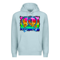 Blue Mist lgbtq gender gay symbol Premium Hoodie - HRA Design Shop