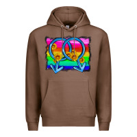Chestnut lgbtq gender gay symbol Premium Hoodie - HRA Design Shop