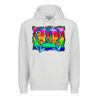 Dove Grey lgbtq gender gay symbol Premium Hoodie - HRA Design Shop