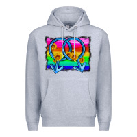 Heather Grey lgbtq gender gay symbol Premium Hoodie - HRA Design Shop