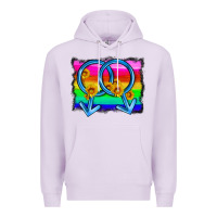 Lilac lgbtq gender gay symbol Premium Hoodie - HRA Design Shop