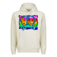Oatmeal Heather lgbtq gender gay symbol Premium Hoodie - HRA Design Shop