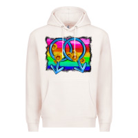 Pale Pink lgbtq gender gay symbol Premium Hoodie - HRA Design Shop
