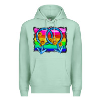 Seafoam lgbtq gender gay symbol Premium Hoodie - HRA Design Shop