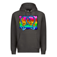 Smoke lgbtq gender gay symbol Premium Hoodie - HRA Design Shop