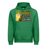 Emerald sweet summer time pineapple Urban Hoodie - RacoonDesign