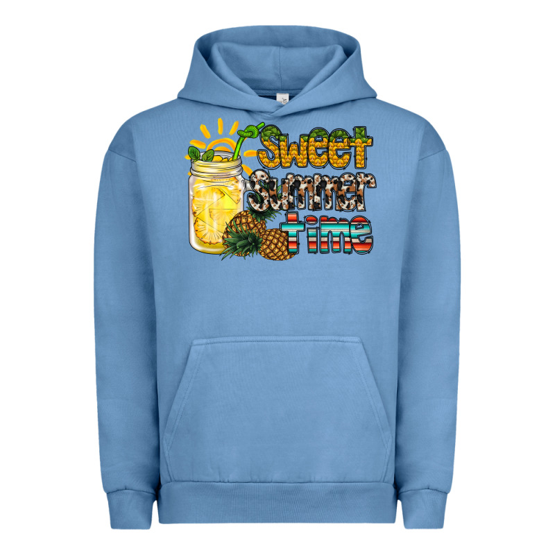 Sweet Summer Time Pineapple Urban Hoodie by RacoonDesign | Teevron