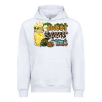 White sweet summer time pineapple Urban Hoodie - RacoonDesign