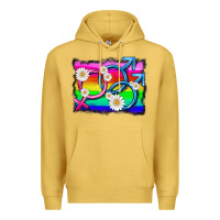 Antique Gold lgbtq gender bisexuality symbol Premium Hoodie - HRA Design Shop