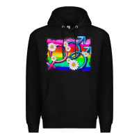 Black lgbtq gender bisexuality symbol Premium Hoodie - HRA Design Shop