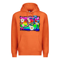 Carrot lgbtq gender bisexuality symbol Premium Hoodie - HRA Design Shop