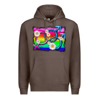 Coffee lgbtq gender bisexuality symbol Premium Hoodie - HRA Design Shop