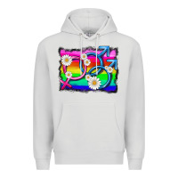 Dove Grey lgbtq gender bisexuality symbol Premium Hoodie - HRA Design Shop