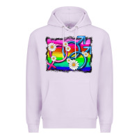 Lilac lgbtq gender bisexuality symbol Premium Hoodie - HRA Design Shop