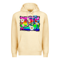 Pina Colada lgbtq gender bisexuality symbol Premium Hoodie - HRA Design Shop