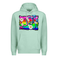 Seafoam lgbtq gender bisexuality symbol Premium Hoodie - HRA Design Shop