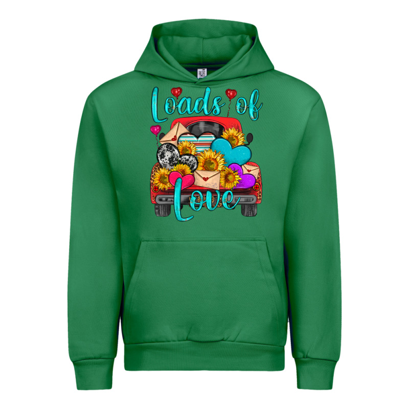 Loads Of Love With Truck Urban Hoodie by HRA Design Shop | Teevron