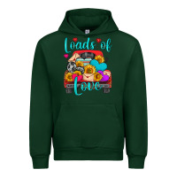 Forest Green loads of love with truck Urban Hoodie - HRA Design Shop
