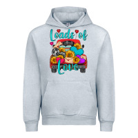 Heather Grey loads of love with truck Urban Hoodie - HRA Design Shop