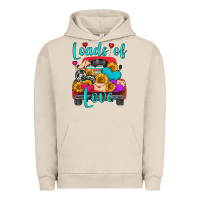 Pigment French Oak loads of love with truck Urban Hoodie - HRA Design Shop