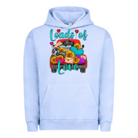 Pigment Grape Ice loads of love with truck Urban Hoodie - HRA Design Shop