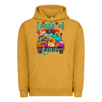 Pigment Peanut Butter loads of love with truck Urban Hoodie - HRA Design Shop