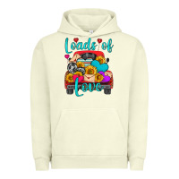 Pigment Pistachio loads of love with truck Urban Hoodie - HRA Design Shop