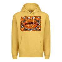 Antique Gold fall lips Premium Hoodie - RacoonDesign