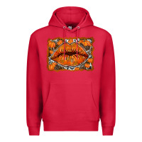 Cardinal fall lips Premium Hoodie - RacoonDesign