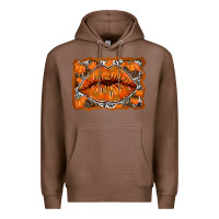 Chestnut fall lips Premium Hoodie - RacoonDesign