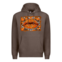 Coffee fall lips Premium Hoodie - RacoonDesign