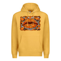 Mustard fall lips Premium Hoodie - RacoonDesign