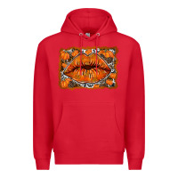 Red fall lips Premium Hoodie - RacoonDesign