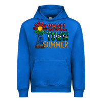 Cobalt small town summer Urban Hoodie - CowhideDigitalArt