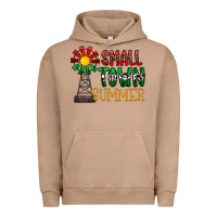 Pigment Burro small town summer Urban Hoodie - CowhideDigitalArt